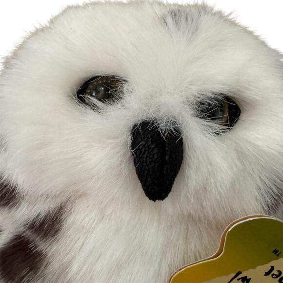 Folkmanis Little Snowy Owl Puppet 8” Interactive Harry Potter Owl Child Size - Picture 4 of 8
